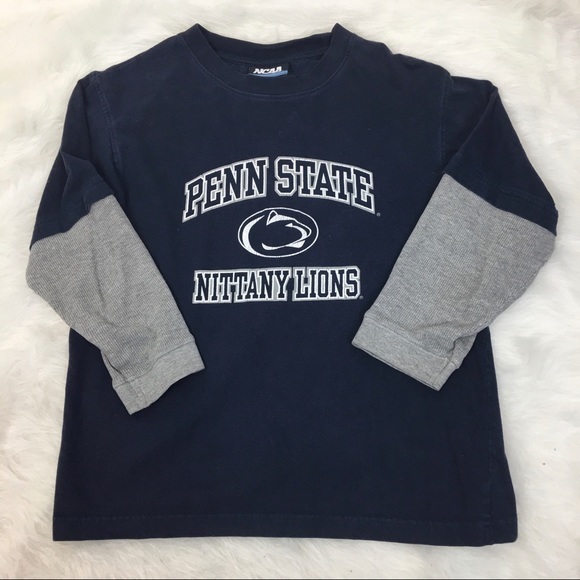NCAA Penn State Navy & Gray Long Sleeve Shirt‎ - Picture 2 of 4